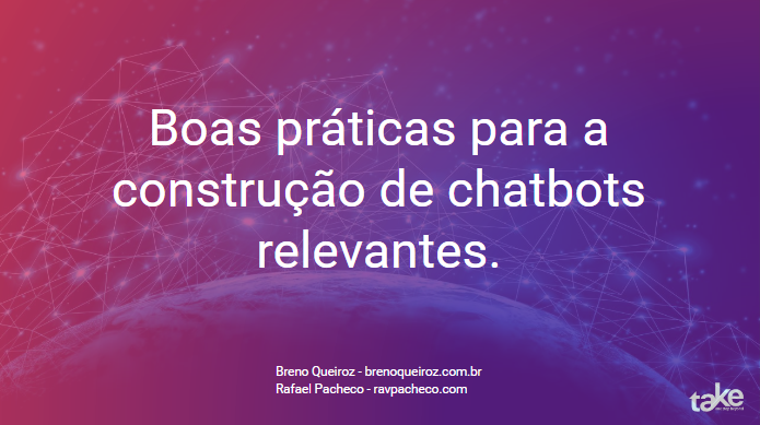 Boas práticas para a construção de chatbots relevantes